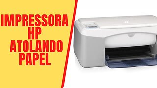 Impressora hp f380 atolando papel