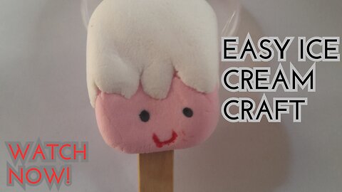 Easy Ice Cream Craft from Clay | New Creative Ideas for kids