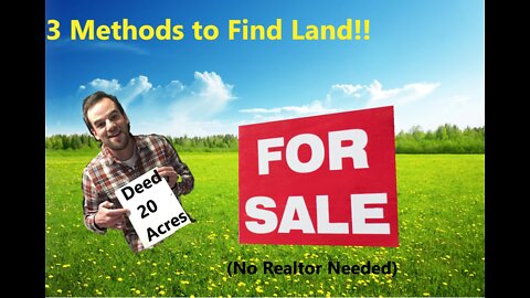 How to Find Land for Sale by Owner