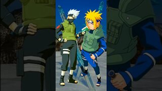 WHO IS STRONGEST?? Minato VS Kakashi.#shorts