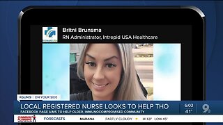 Local registered nurse looking to help those in need