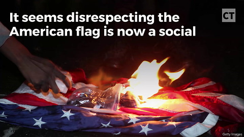 College Professor Cheers After Tricking Students Into Disrespecting American Flag