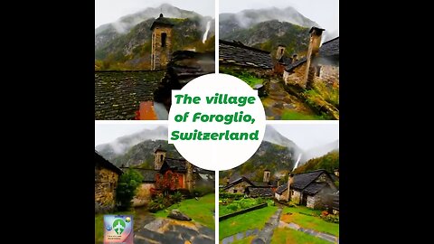 The village of Foroglio, Switzerland 🇨🇭