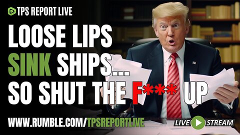 DONALD TRUMP, STOP TALKING!!! • WE TALK WITH A MEMBER OF THE TRANS COMMUNITY | TPS Report Live 9pm