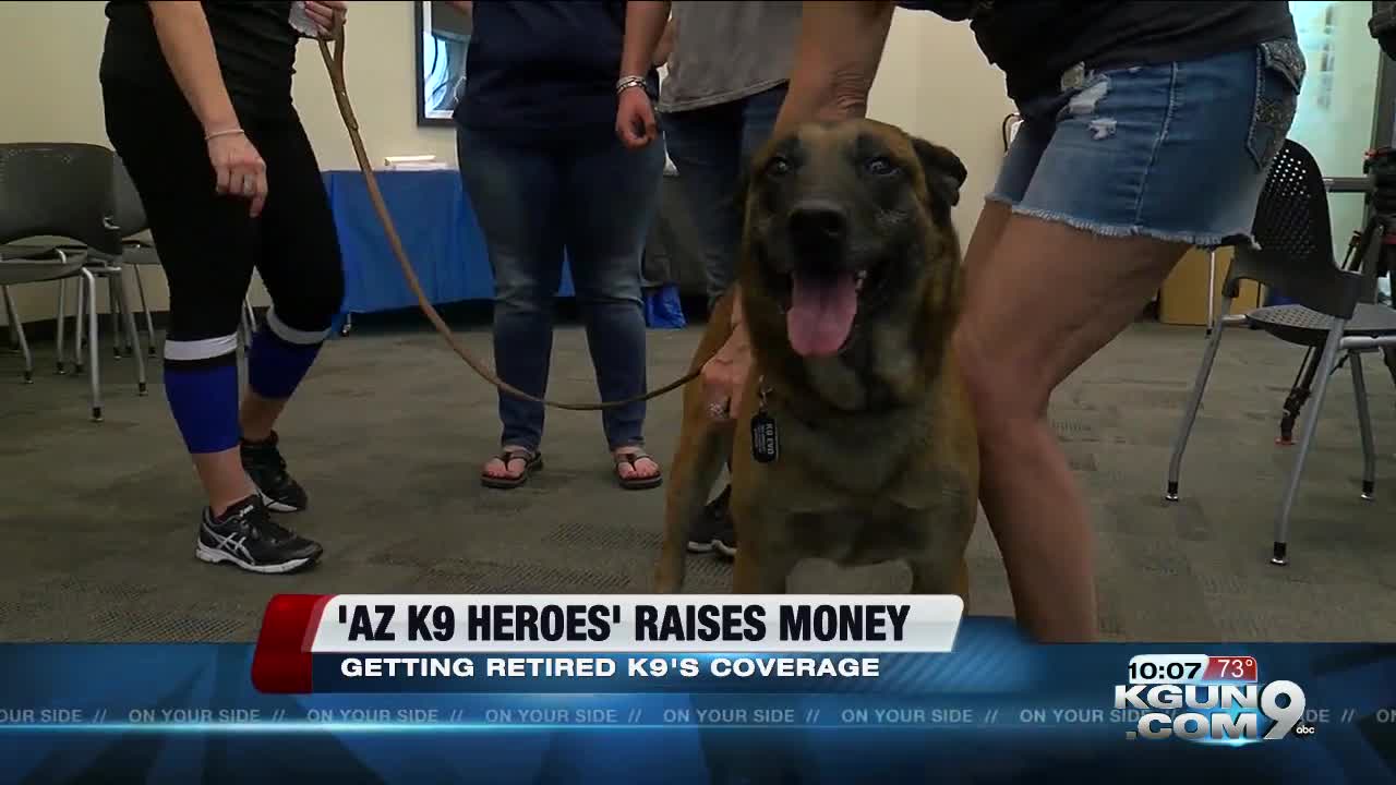 Local non-profit organization helps K9's after retirement