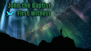 John The Baptist, First Witness