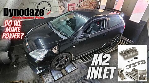 Does the M2 inlet manifold make power? Ep3 Honda Civic TypeR