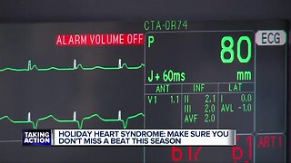 Holiday heart syndrome: Don't miss a beat this season