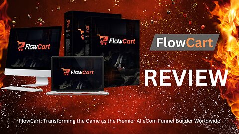 FlowCart Demo video: Transforming the Game as the Premier AI eCom Funnel Builder Worldwide