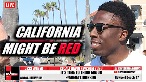 CALIFORNIA MIGHT BE RED