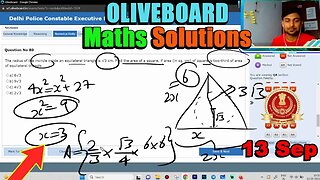 14/15🔥 Maths Solutions SSC Delhi Police Constable Oliveboard 13 Sep | MEWS Maths #ssc #cpo2023