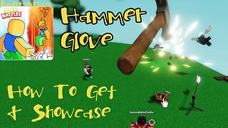 AndersonPlays Roblox [🔨UPDATE] Slap Battles👏 - How To Get Hammer Glove + Hammer Glove Showcase