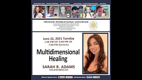 Sarah R. Adams - "Multidimensional Healing"