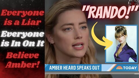 Amber Heard's Today Show Interview is AMAZING! Calling Kate Moss a "Rando?" Jury Was Stupefied?