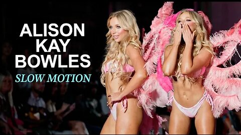 Alison Kay Bowles in Slow Motion | Miami Swim Week 2024 #bikini #artheartsfashion #swimwear