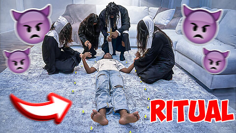 RITUAL Sacrifice Scare Prank On Brother * CRAZY REACTION*