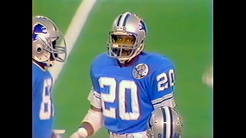 1983 Pittsburgh Steelers at Detroit Lions (Thanksgiving)