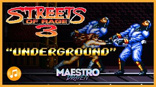 "Underground" • Stage 4-2 (Expanded & Enhanced) - STREETS OF RAGE 3