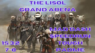 Grand Arena | 15.3.2 | Mad dash speedrun, Tough Padme | SWGoH