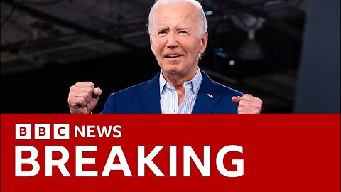 Joe Biden: “No-one is pushing me out” of race for White House | BBC News