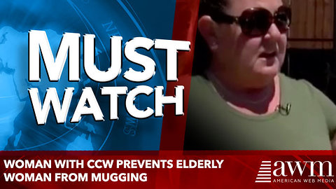Woman With CCW Prevents Elderly Woman From Mugging