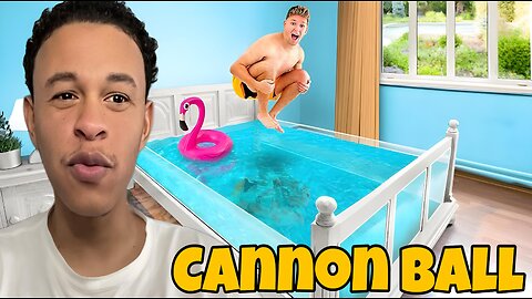 Terry Simmons Reacts To I Turned my Bed into a Swimming Pool!