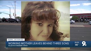 Tucson mother of three killed in weekend crash