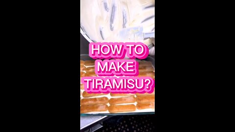 How to make Tiramisu?