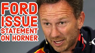 Ford issue Statement on Horner ! #breakingnews