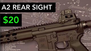 A2 Rear Iron Sight