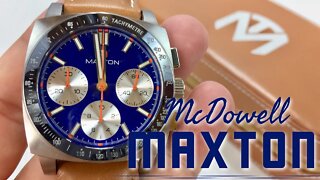 Vintage Style Maxton Chronograph by McDowell Time Review