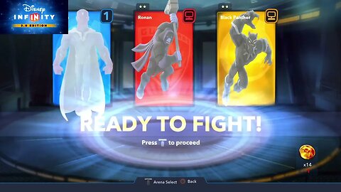 Disney Infinity 3.0 Vision vs Ronan vs Black Panther