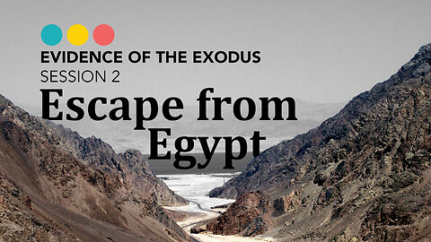 Escape from Egypt! The 10 Plagues & traveling through the Wilderness, Evidence of the Exodus [2/4]