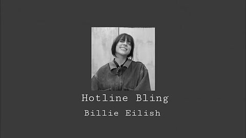 Hotline Bling Billie Eilish (Best Part Looped) - (Slowed + Reverb) Mellow Piano Cover (1 HOUR)