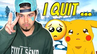 I Quit ...