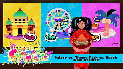 [Splatoon 3 (SummerFest)] Palace vs. Theme Park vs. Beach Final Results!