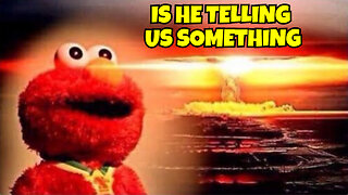 ELMO TELLING US SOMETHING? DO NOT LOOK UP AT SOLAR ECLIPSE OR YOU COULD GO BLIND