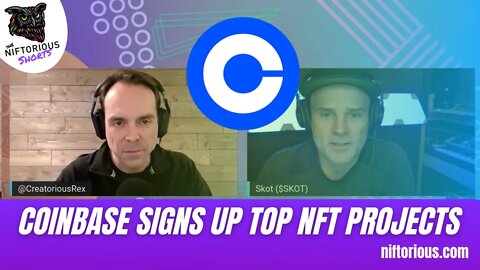 Coinbase Lines Up with NFT Blue Chip Projects