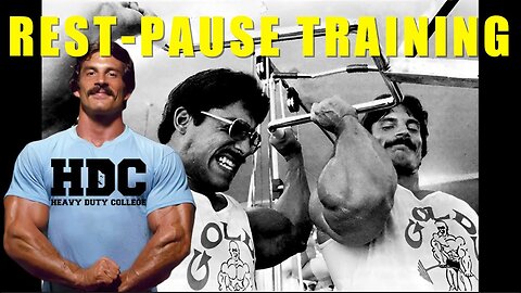 Mike Mentzer: "How To Use Rest-Pause Training"