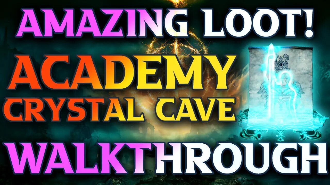 Academy Crystal Cave Walkthrough - How To Get Terra Magica Location Guide -  Elden Ring