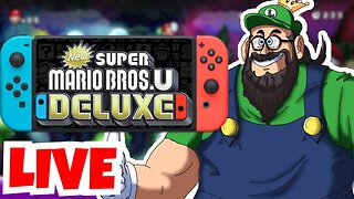 IT'S LUIGI TIME | New Super Luigi U 100% World 1-4