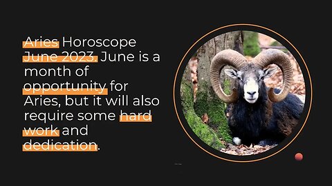 ♈︎ Aries Horoscope for June 2023 ✨ Witches Art & W33d ☘ ☪