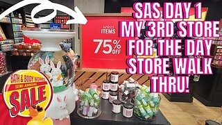 FIRST DAY OF SAS! | BATH & BODYWORKS I VISITED 3 STORES IN 1 DAY! | STORE WALKTHRU!