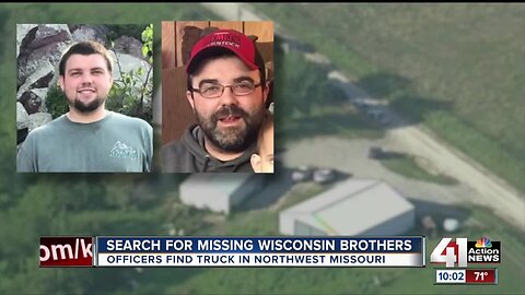 Police search northwest Missouri cattle farm for missing Wisconsin brothers