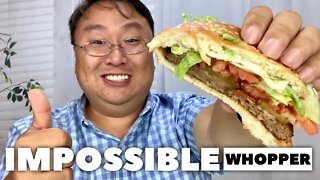 Burger King's Impossible Whopper Taste Test