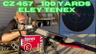 CZ 457 LRP 100 Yards - Eley Tenex