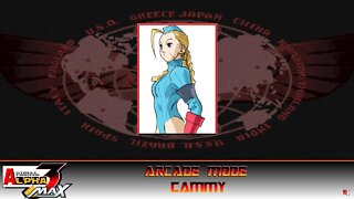 Street Fighter: Alpha 3 Max: Arcade Mode - Cammy