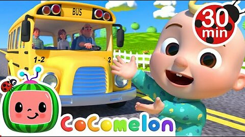 Wheels on the Bus | @CoComelon Nursery Rhymes & Kids Songs | Best Cars & Truck Videos for Kids