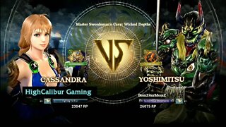 SoulCalibur VI: Cassandra vs. Yoshimitsu (Bomz4urMomz) C4