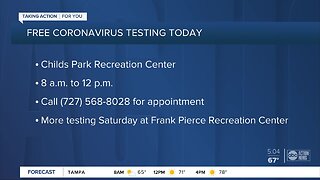 2 free COVID-19 testing events taking place in Pinellas County, appointment required